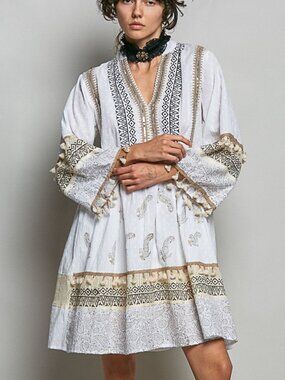 POL SUMMER DRESS S OR L